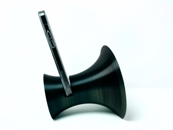 3D Printed Phone Amplifier Stand - Black-Green - Buy 2 or more and get FREE SHIPPING!