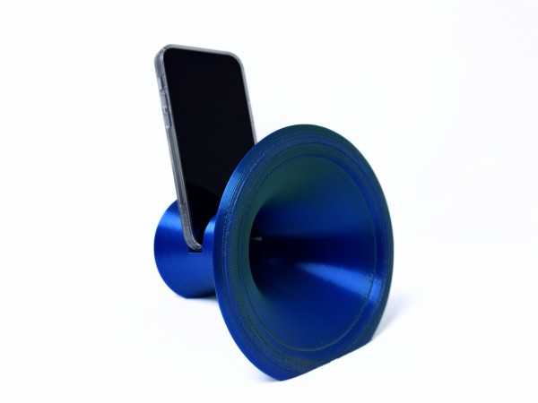 3D Printed Phone Amplifier Stand - Blue-Teal - Buy 2 or more and get FREE SHIPPING! 3D Printed Phone Amplifier Stand - Blue-Teal - Buy 2 or more and get FREE SHIPPING!
