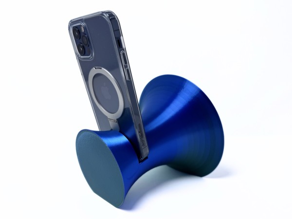 3D Printed Phone Amplifier Stand - Blue-Teal - Buy 2 or more and get FREE SHIPPING! 3D Printed Phone Amplifier Stand - Blue-Teal - Buy 2 or more and get FREE SHIPPING!