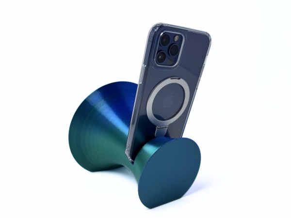 3D Printed Phone Amplifier Stand - Blue-Teal - Buy 2 or more and get FREE SHIPPING! 3D Printed Phone Amplifier Stand - Blue-Teal - Buy 2 or more and get FREE SHIPPING!