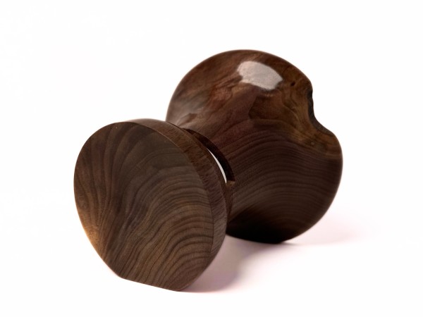 "Burl 1" Regular Sized Partial Burl Phone Amplifier Stand - Ships in 1-2 days