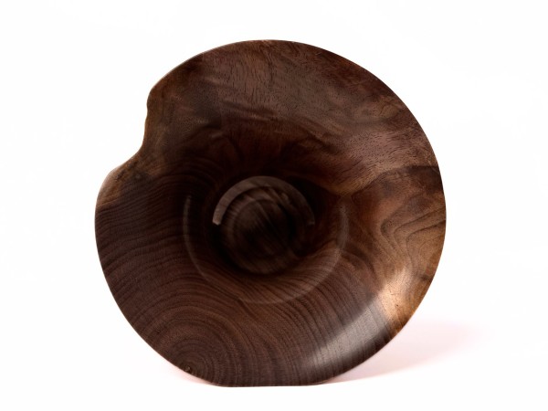 "Burl 1" Regular Sized Partial Burl Phone Amplifier Stand - Ships in 1-2 days