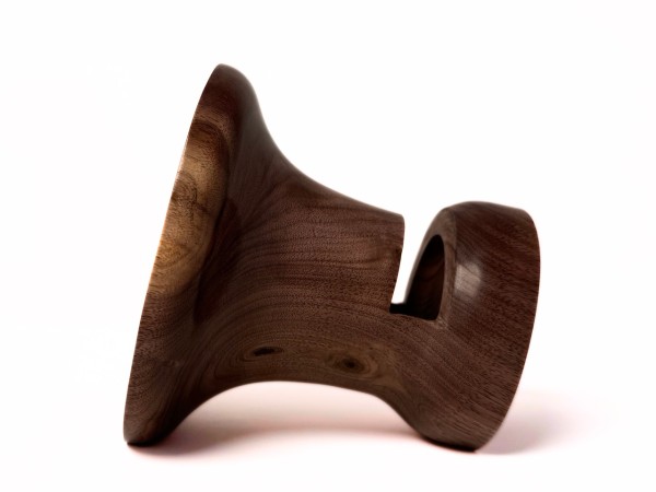 "Burl 3" Regular Sized Partial Burl Phone Amplifier Stand - Ships in 1-2 days "Burl 3" Regular Sized Partial Burl Phone Amplifier Stand - Ships in 1-2 days