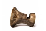 "Burl 4" Regular Sized Partial Burl Phone Amplifier Stand - Ships in 1-2 days