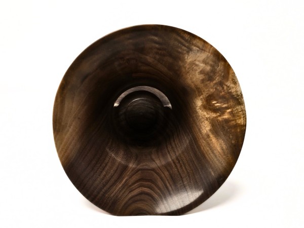 "Burl 4" Regular Sized Partial Burl Phone Amplifier Stand - Ships in 1-2 days