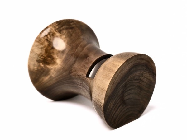 "Burl 4" Regular Sized Partial Burl Phone Amplifier Stand - Ships in 1-2 days