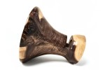 "Vivaldi" Mega Sized Partial Burl English Walnut Phone Amplifier Stand - Ships in 1-2 days