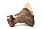"Vivaldi" Mega Sized Partial Burl English Walnut Phone Amplifier Stand - Ships in 1-2 days