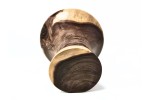 "Vivaldi" Mega Sized Partial Burl English Walnut Phone Amplifier Stand - Ships in 1-2 days