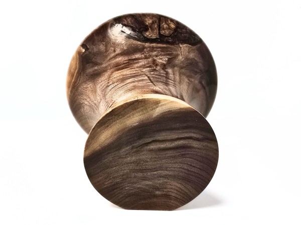 "Bach" Mega Sized Partial Burl Black Walnut Phone Amplifier Stand - Ships in 1-2 days "Bach" Mega Sized Partial Burl Black Walnut Phone Amplifier Stand - Ships in 1-2 days