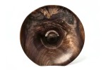 "Bach" Mega Sized Partial Burl Black Walnut Phone Amplifier Stand - Ships in 1-2 days