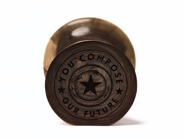 Corporate Logo BW Amplifier Stand (flawed)  - Ships in 1-2 Days