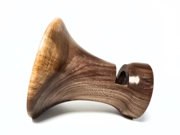 "The Veneerian" Mega Size Veneer Quality BW Phone Amplifier Stand - Ships in 1-2 Days