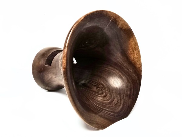 "The Veneerian" Mega Size Veneer Quality BW Phone Amplifier Stand - Ships in 1-2 Days