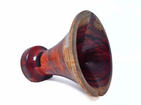 "Kiaat No. 02" Mega Sized African Heirloom Collection Phone Amplifier Stand - Ships in 1-2 days