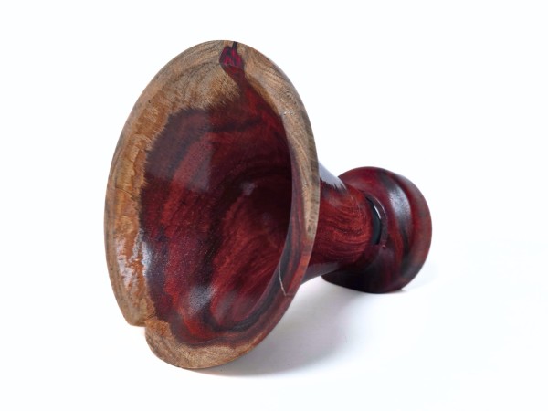 "Kiaat No. 02" Mega Sized African Heirloom Collection Phone Amplifier Stand - Ships in 1-2 days "Kiaat No. 02" Mega Sized African Heirloom Collection Phone Amplifier Stand - Ships in 1-2 days