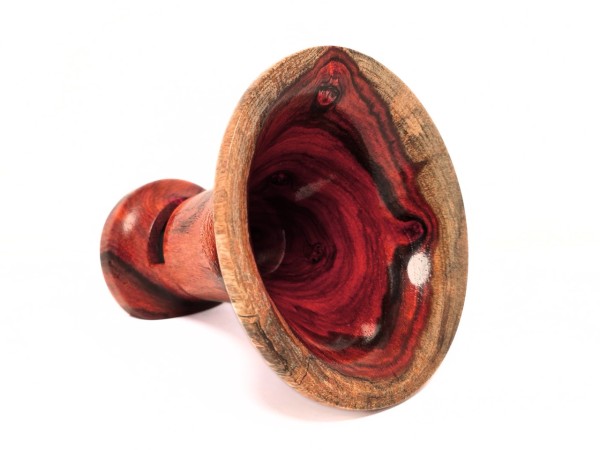 "Kiaat No. 01" Mega Sized African Heirloom Collection Phone Amplifier Stand - Ships in 1-2 days