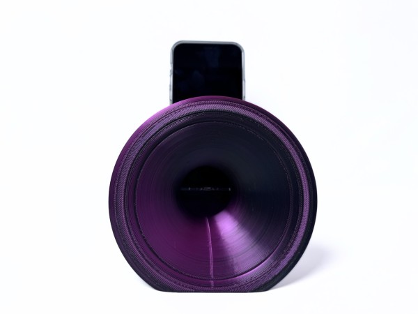 3D Printed Phone Amplifier Stand - Black-Magenta - Buy 2 or more and get FREE SHIPPING! 3D Printed Phone Amplifier Stand - Black-Magenta - Buy 2 or more and get FREE SHIPPING!