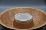 The "Morning Mist" Spalted Ash Chips & Dip Set