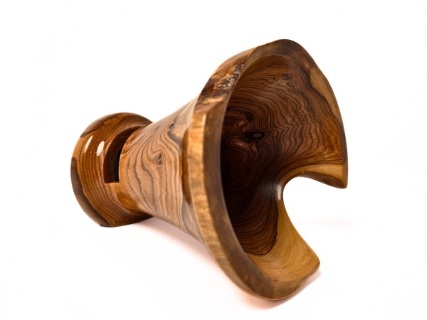 "Wild Olive No. 1" Regular Sized African Heirloom Collection Phone Amplifier Stand - Ships in 1-2 days "Wild Olive No. 1" Regular Sized African Heirloom Collection Phone Amplifier Stand - Ships in 1-2 days
