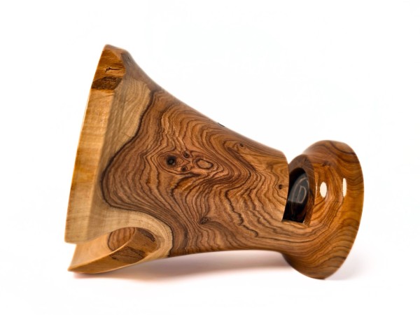 "Wild Olive No. 1" Regular Sized African Heirloom Collection Phone Amplifier Stand - Ships in 1-2 days "Wild Olive No. 1" Regular Sized African Heirloom Collection Phone Amplifier Stand - Ships in 1-2 days