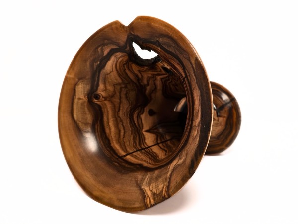 "Wild Olive No. 3" Regular Sized African Heirloom Collection Phone Amplifier Stand - Ships in 1-2 days
