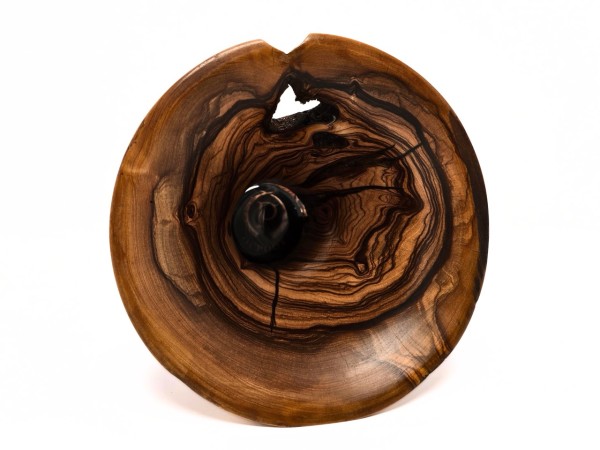 "Wild Olive No. 3" Regular Sized African Heirloom Collection Phone Amplifier Stand - Ships in 1-2 days