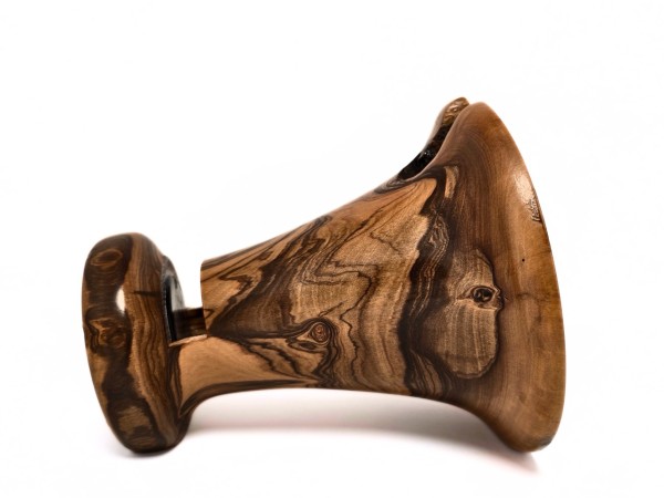 "Wild Olive No. 3" Regular Sized African Heirloom Collection Phone Amplifier Stand - Ships in 1-2 days