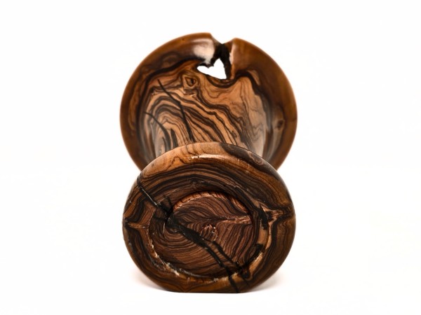 "Wild Olive No. 3" Regular Sized African Heirloom Collection Phone Amplifier Stand - Ships in 1-2 days