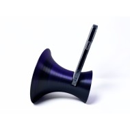 3D Printed Phone Amplifier Stand - Black-Purple - Buy 2 or more and get FREE SHIPPING!