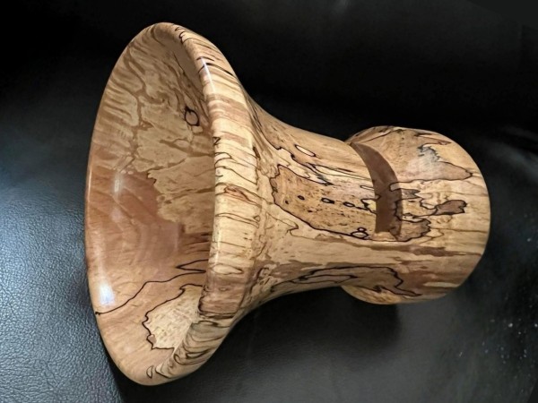 "Perseus" Regular Sized Spalted Maple Signature Series Phone Amplifier Stand - Ships in 1-2 days