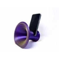 3D Printed Phone Amplifier Stand - Purple-Gold - Buy 2 or more and get FREE SHIPPING!