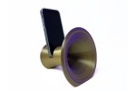 3D Printed Phone Amplifier Stand - Purple-Gold - Buy 2 or more and get FREE SHIPPING!