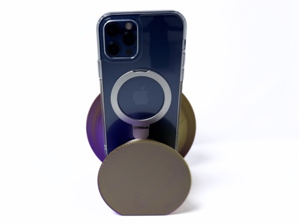 3D Printed Phone Amplifier Stand - Purple-Gold - Buy 2 or more and get FREE SHIPPING!