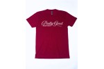 Pretty Good Woodturning Horizontal Logo T-Shirt - Red - Multiple Sizes Available