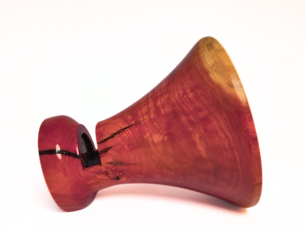 "Red Ivory No. 01" Mega Sized African Heirloom Collection Phone Amplifier Stand - Ships in 1-2 days