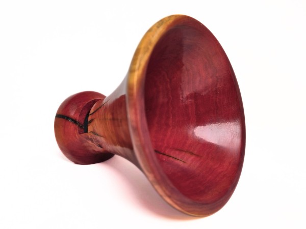 "Red Ivory No. 01" Mega Sized African Heirloom Collection Phone Amplifier Stand - Ships in 1-2 days