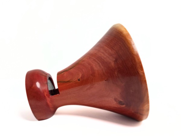 "Red Ivory No. 01" Mega Sized African Heirloom Collection Phone Amplifier Stand - Ships in 1-2 days