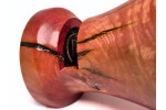 "Red Ivory No. 01" Mega Sized African Heirloom Collection Phone Amplifier Stand - Ships in 1-2 days