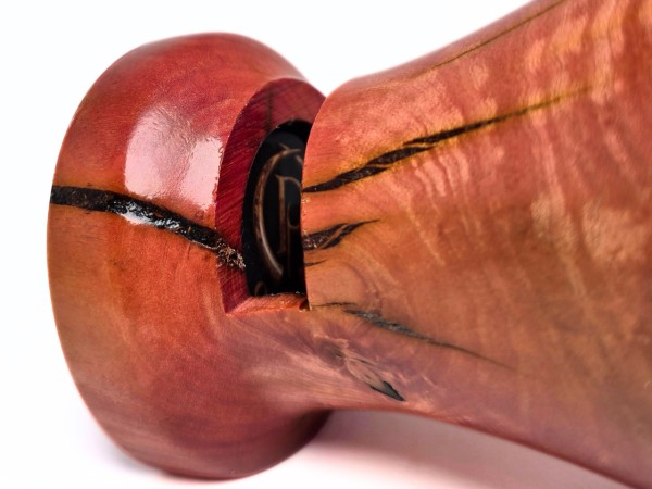 "Red Ivory No. 01" Mega Sized African Heirloom Collection Phone Amplifier Stand - Ships in 1-2 days