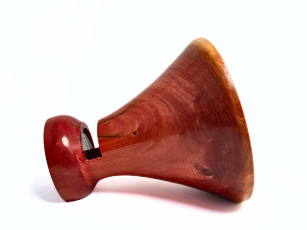 "Red Ivory No. 02" Mega Sized African Heirloom Collection Phone Amplifier Stand - Ships in 1-2 days