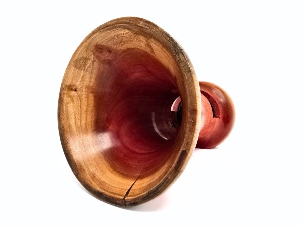 "Red Ivory No. 05" Mega Sized African Heirloom Collection Phone Amplifier Stand - Ships in 1-2 days