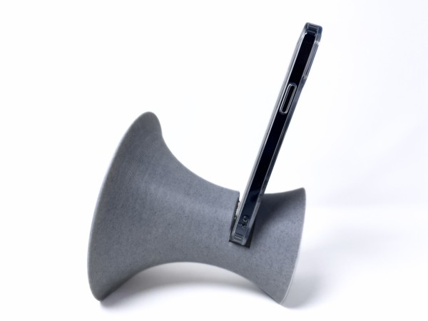 3D Printed Phone Amplifier Stand - Stone - Buy 2 or more and get FREE SHIPPING!