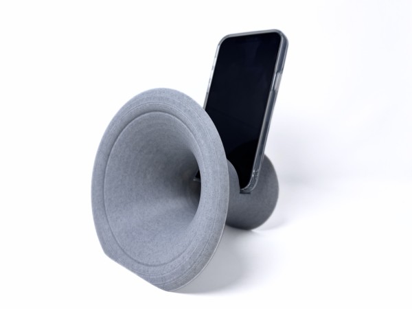 3D Printed Phone Amplifier Stand - Stone - Buy 2 or more and get FREE SHIPPING!