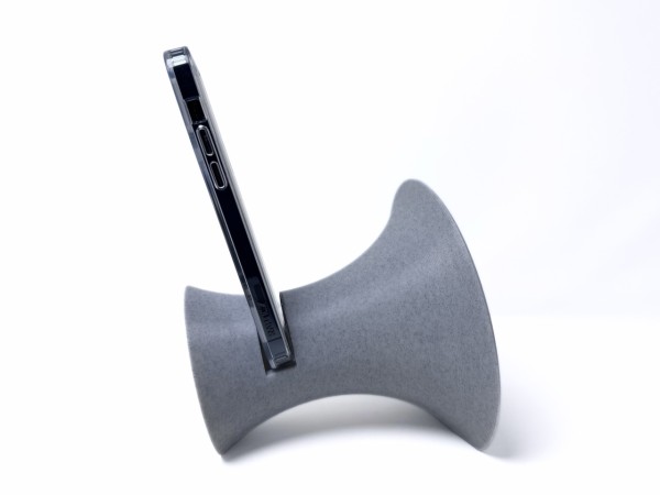 3D Printed Phone Amplifier Stand - Stone - Buy 2 or more and get FREE SHIPPING!