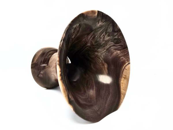 "Socrates" Mega Sized Heirloom English Walnut Phone Amplifier Stand - Ships in 1-2 days "Socrates" Mega Sized Heirloom English Walnut Phone Amplifier Stand - Ships in 1-2 days
