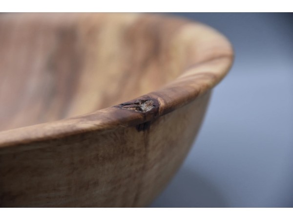 The "Stormy Skies" Spalted Maple Bowl