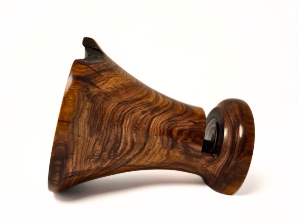 "Tamboti No. 1" Regular Sized African Heirloom Collection Phone Amplifier Stand - Ships in 1-2 days "Tamboti No. 1" Regular Sized African Heirloom Collection Phone Amplifier Stand - Ships in 1-2 days