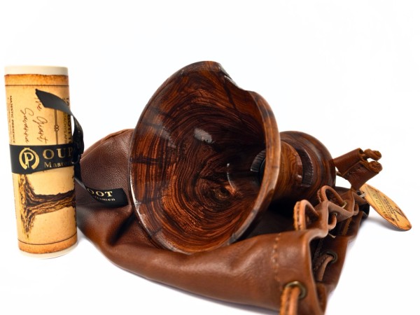 "Red Ivory No. 01" Mega Sized African Heirloom Collection Phone Amplifier Stand - Ships in 1-2 days