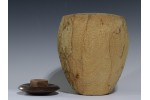 Spalted Maple with Walnut threaded lid Spalted Maple with Walnut threaded lid